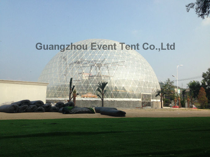 tente de dôme géodésique de diamètre de la montagne 40m de coup d'oeil grande pour l'événement de festival