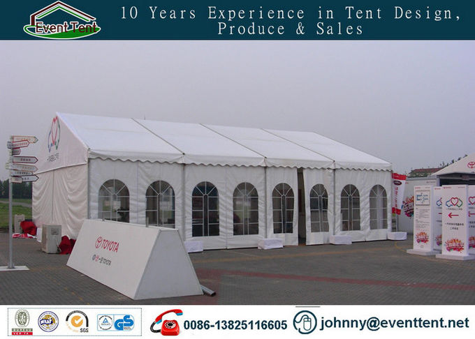 Tente extérieure d'événement de cadre en aluminium de 500 personnes grande pour le GV de salon commercial de voiture
