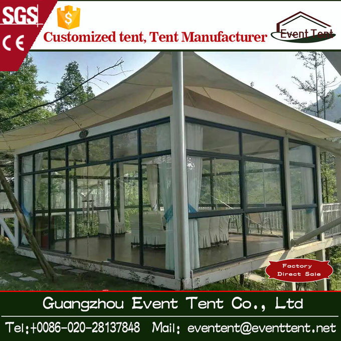 Exposition extérieure de PVC/tentes camping d'igloo, tente de pagoda de 6x6m